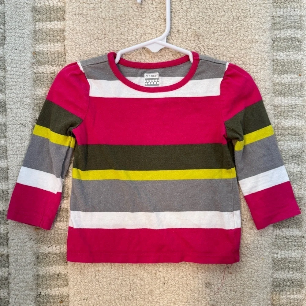 Multicolor Striped Long Sleeve Shirt